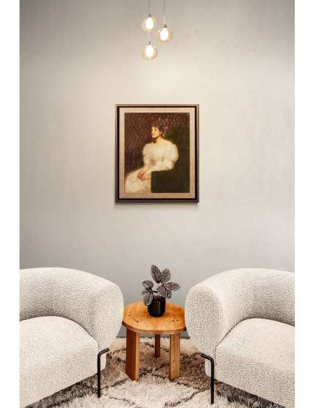 Débutante (1895) - Portrait par Ernest George Beach