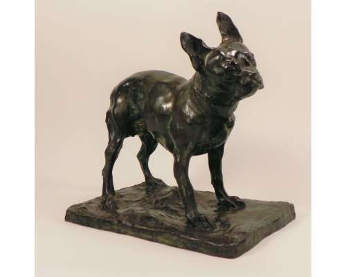 Bouledogue français en bronze par Rembrandt Bugatti 2
