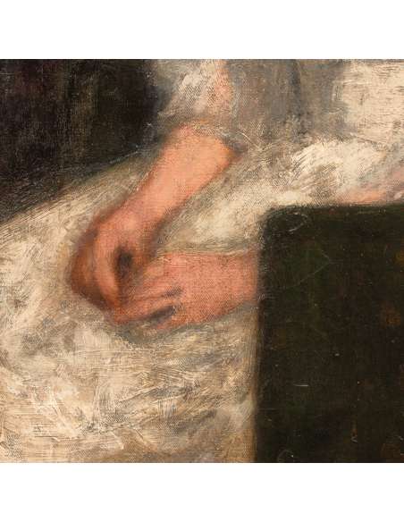 Débutante (1895) - Portrait par Ernest George Beach