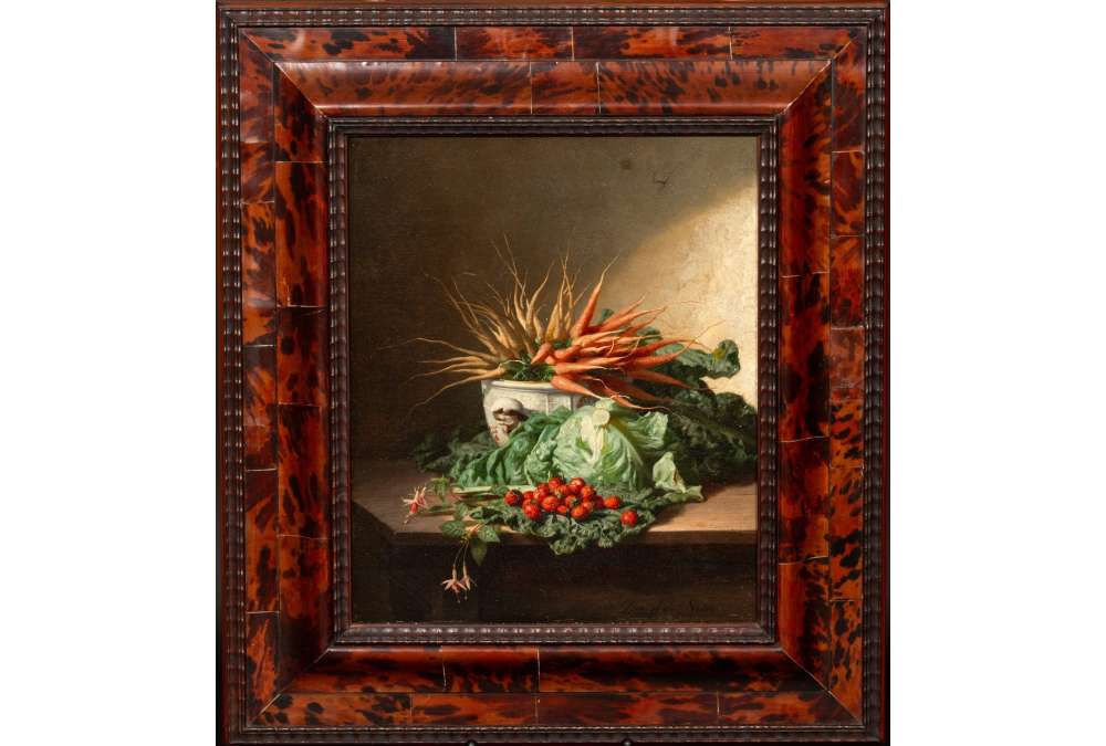 Still life painting for character kitchen decor by de Noter