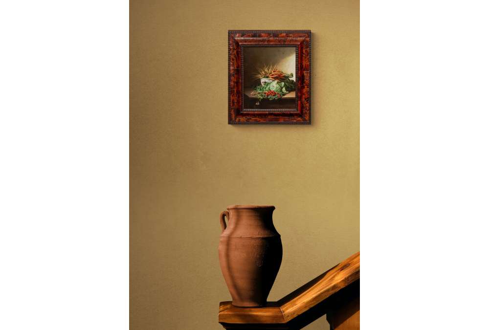 Still life painting for character kitchen decor by de Noter