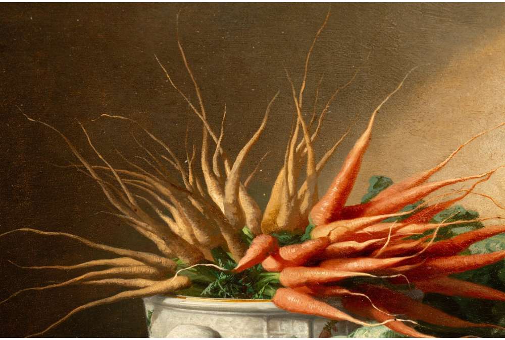 Still life painting for character kitchen decor by de Noter