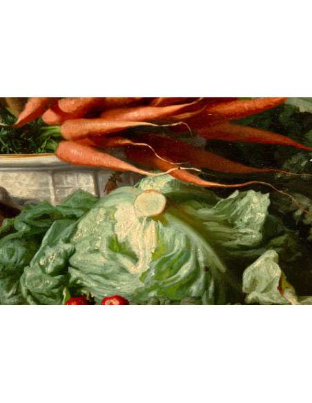 Still life painting for character kitchen decor by de Noter