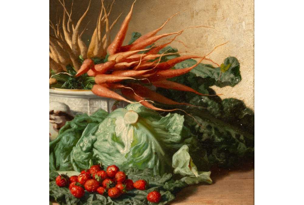 Still life painting for character kitchen decor by de Noter