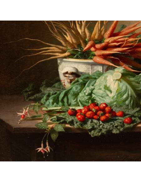 Stilleven voor een karakteristieke keukeninrichting door de Noter