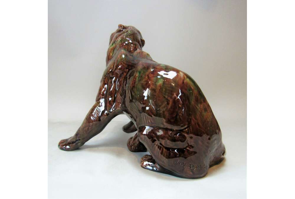 Tigre Rugissant Thierry Van Ryswyck | Céramique Susse Frères 1940