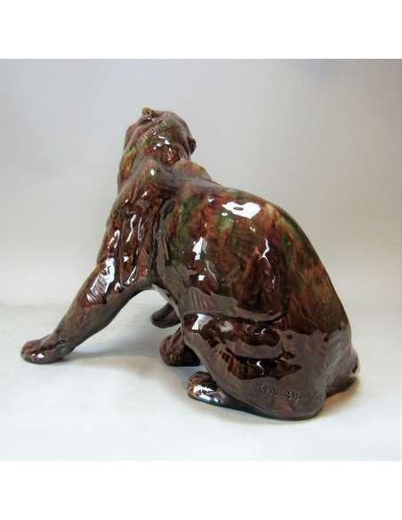 Tigre Rugissant Thierry Van Ryswyck | Céramique Susse Frères 1940