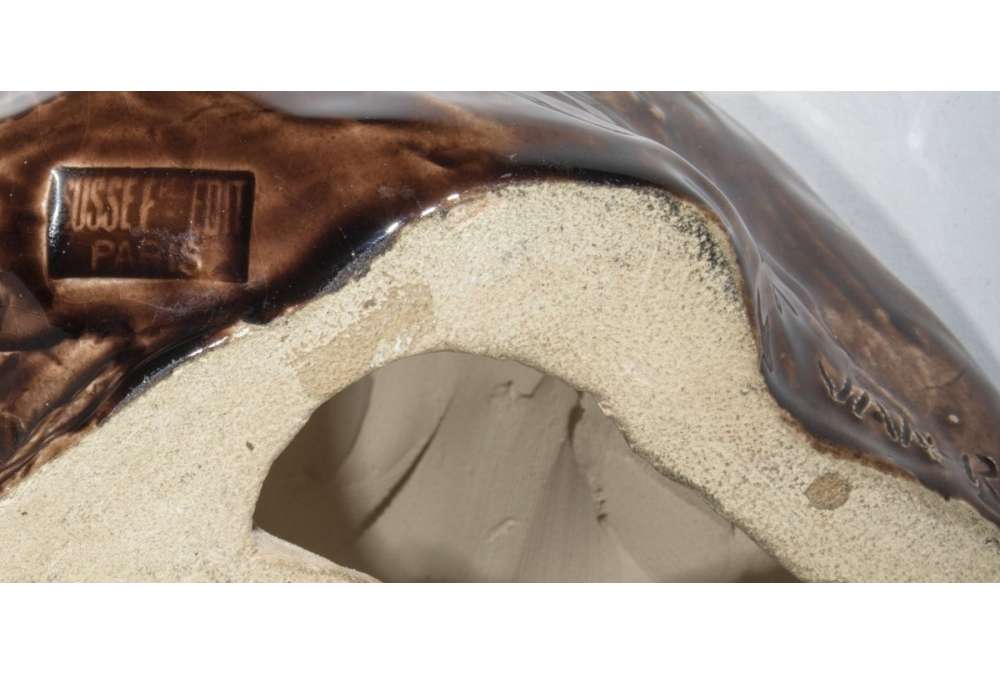 Brullende Tijger Thierry Van Ryswyck | Keramiek Susse Freres 1940