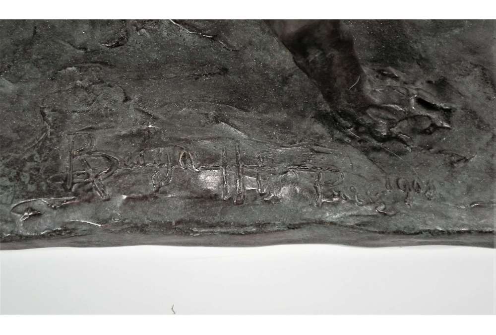 Bronzen Franse Bulldog door Rembrandt Bugatti