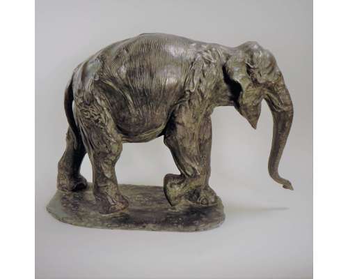 Antique Bronze Elephant By Rembrandt Bugatti 2