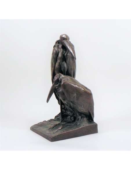 Josuë Dupon — 1864-1935, Brons , Marabouts