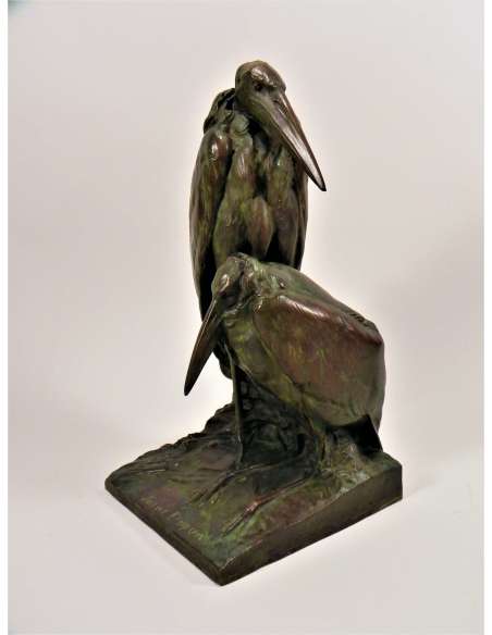 Josuë Dupon — 1864-1935, Brons , Marabouts