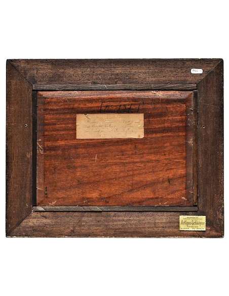 Landschap olieverfschilderij op paneel door François Roffiaen