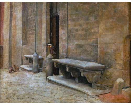 Kerkschildering in Siena 2