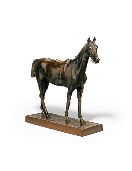 Bronze Horse Sculpture by Cuvelier