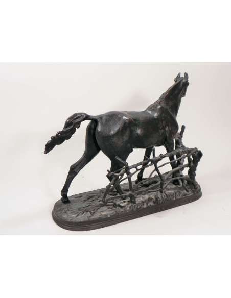 Arabian Stallion Bronze by Pierre-Jules Mène