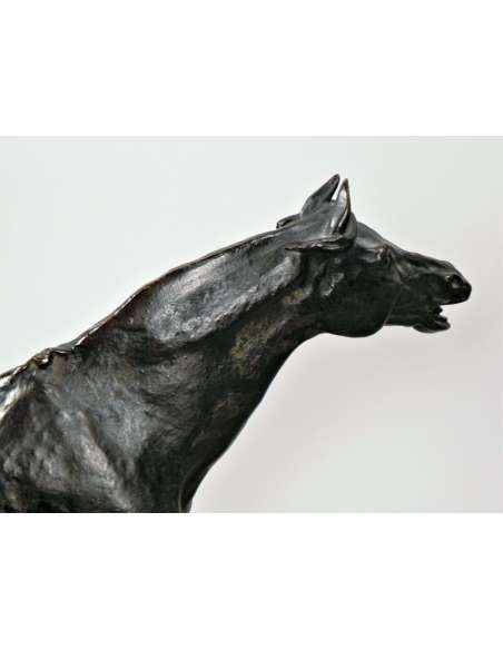 Arabian Stallion Bronze by Pierre-Jules Mène