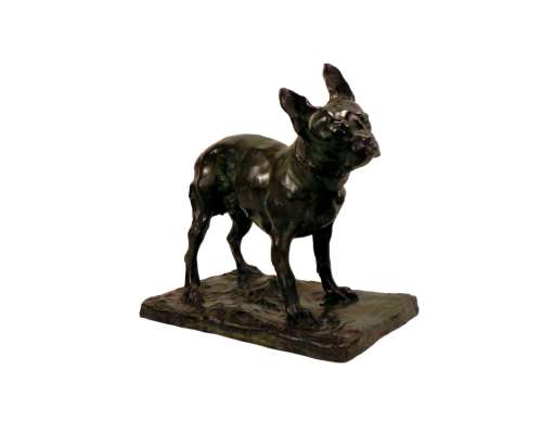 Bronze French Bulldog by Rembrandt Bugatti
