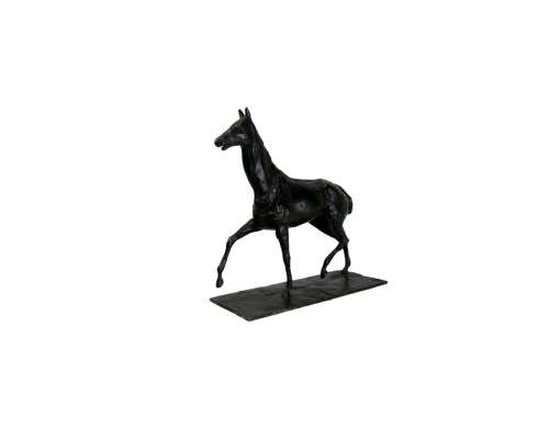 edgar degas bronze sculpture Horse walking 2