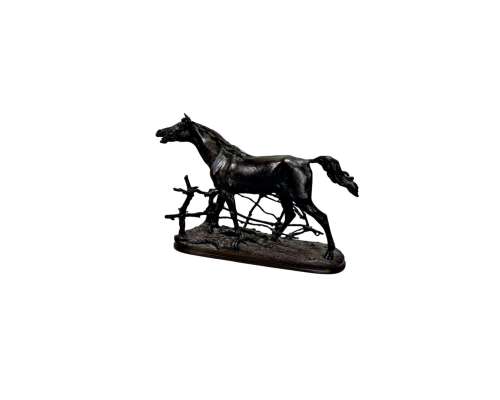 Arabian Stallion Bronze by Pierre-Jules Mène 2