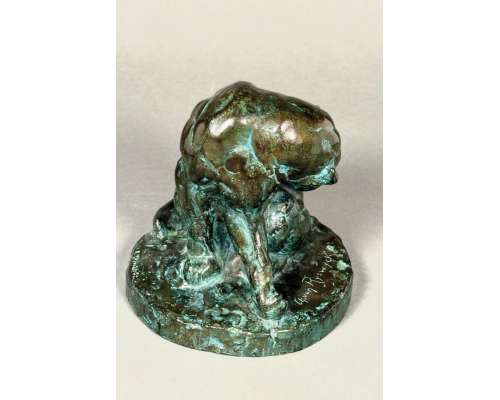 Thierry Van Ryswyck - (1911-1958), Brons+ De likkende panter 2