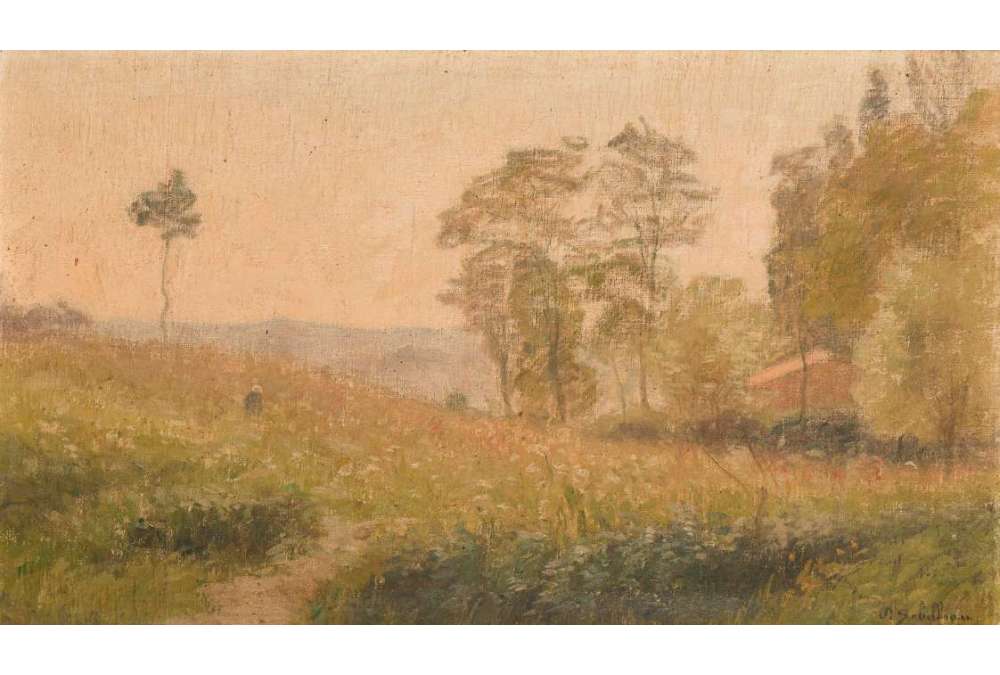Frans landschapschilderij van Paul Sébilleau