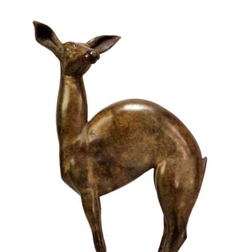 Willy Kreitz - (1903 - 1982), Bronze+ Antelope