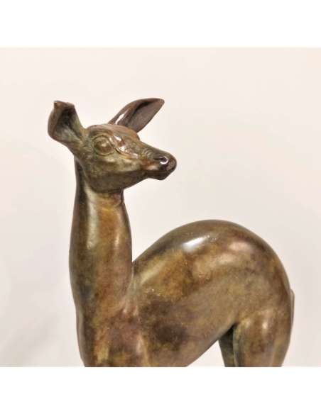 Willy Kreitz — (1903 - 1982), Bronze+ Antilope