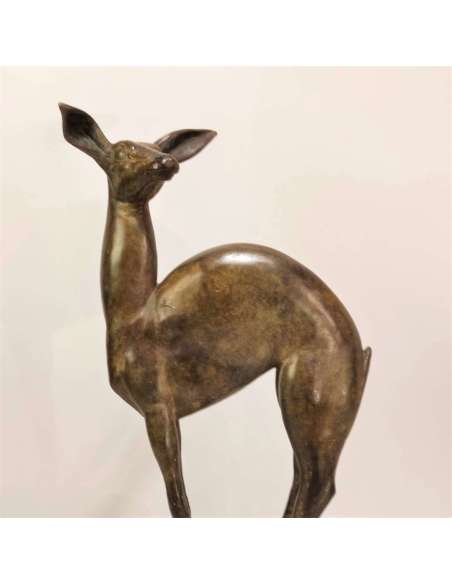 Willy Kreitz — (1903 - 1982), Bronze+ Antilope