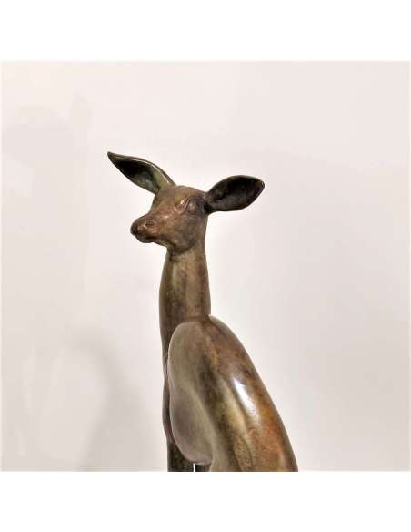 Willy Kreitz — (1903 - 1982), Bronze+ Antilope