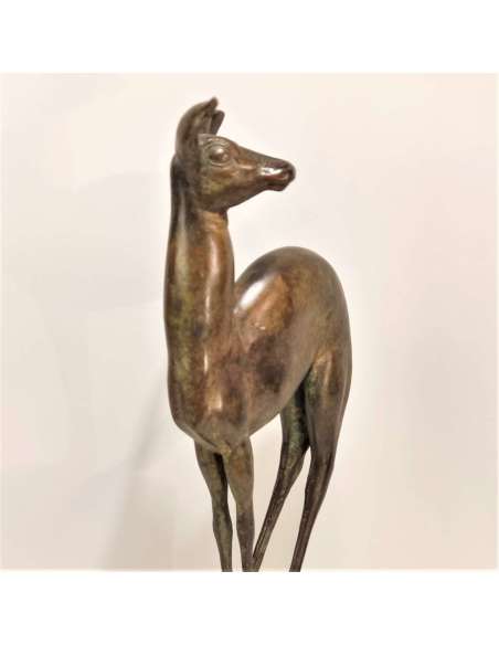 Willy Kreitz — (1903 - 1982), Bronze+ Antilope