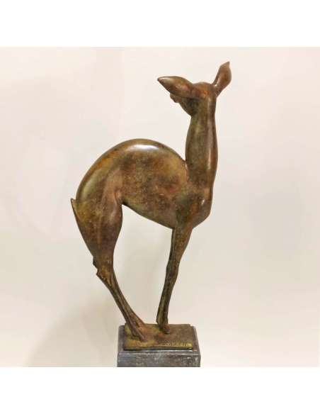 Willy Kreitz — (1903 - 1982), Bronze+ Antilope