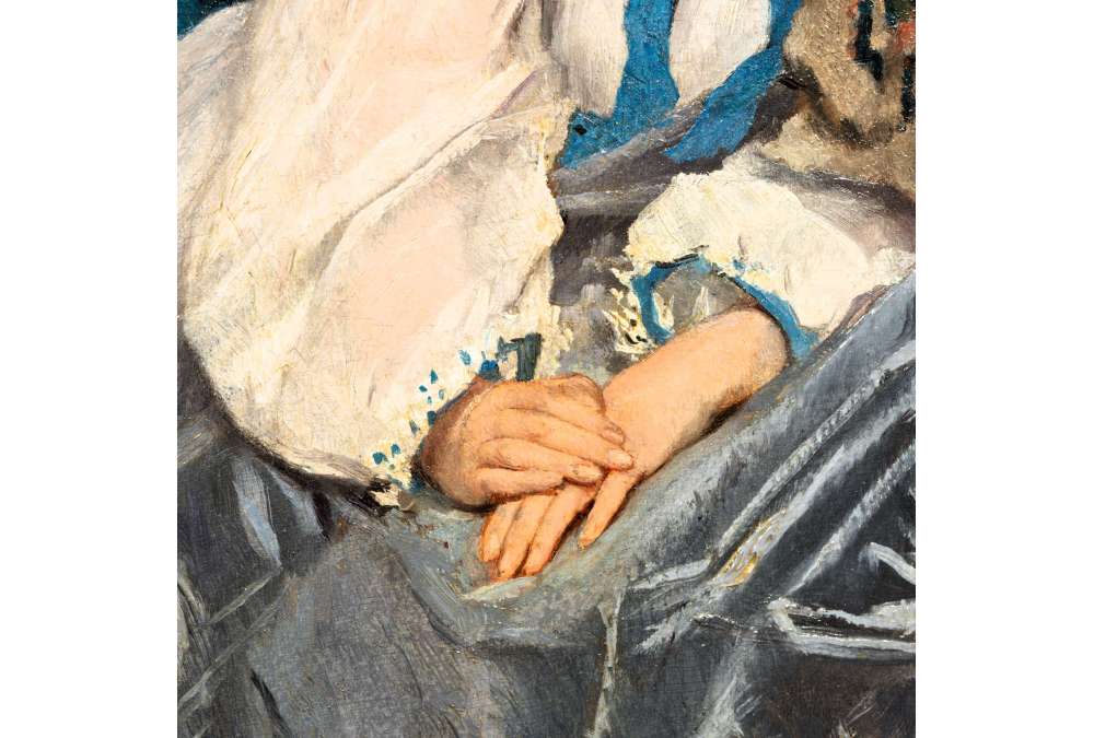 Gustave de Jonghe Peintures | scène d'intérieur domestique