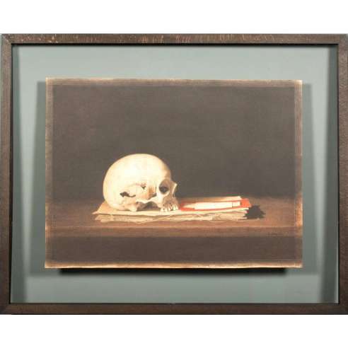 Catherine Jansens (née en 1949)+ Watercolour on paper, Vanitas