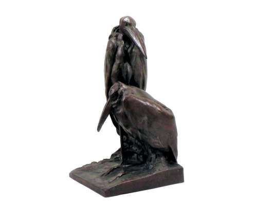 Josuë Dupon — 1864-1935, Brons , Marabouts 2