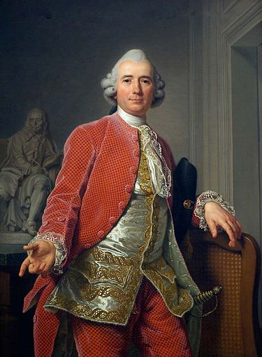 Adolf Ulrik Wertmüller Portrait of Jean-Jacques Caffieri (1784)